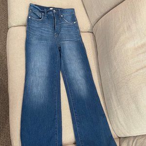Madewell 11" High Rise Flare Jeans